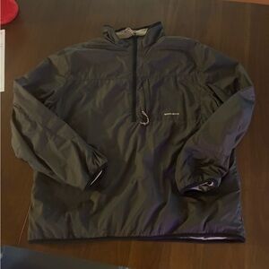 Woolrich Men's Dark Gray Windbreaker pull over